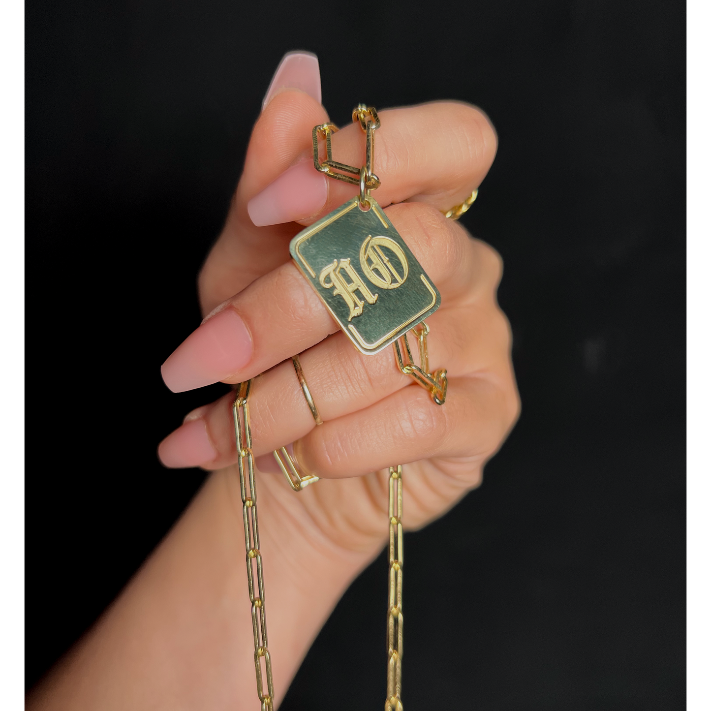 Artist By Default Tag Necklace
